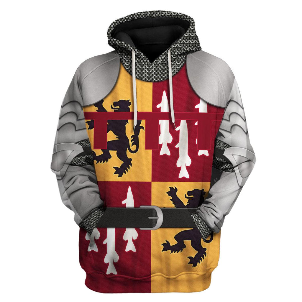 CustomsPig 14C-Sir Henry Percy Hotspur Amour Knights Costume Hoodie Sweatshirt T-Shirt Tracksuit - CustomsPig.com