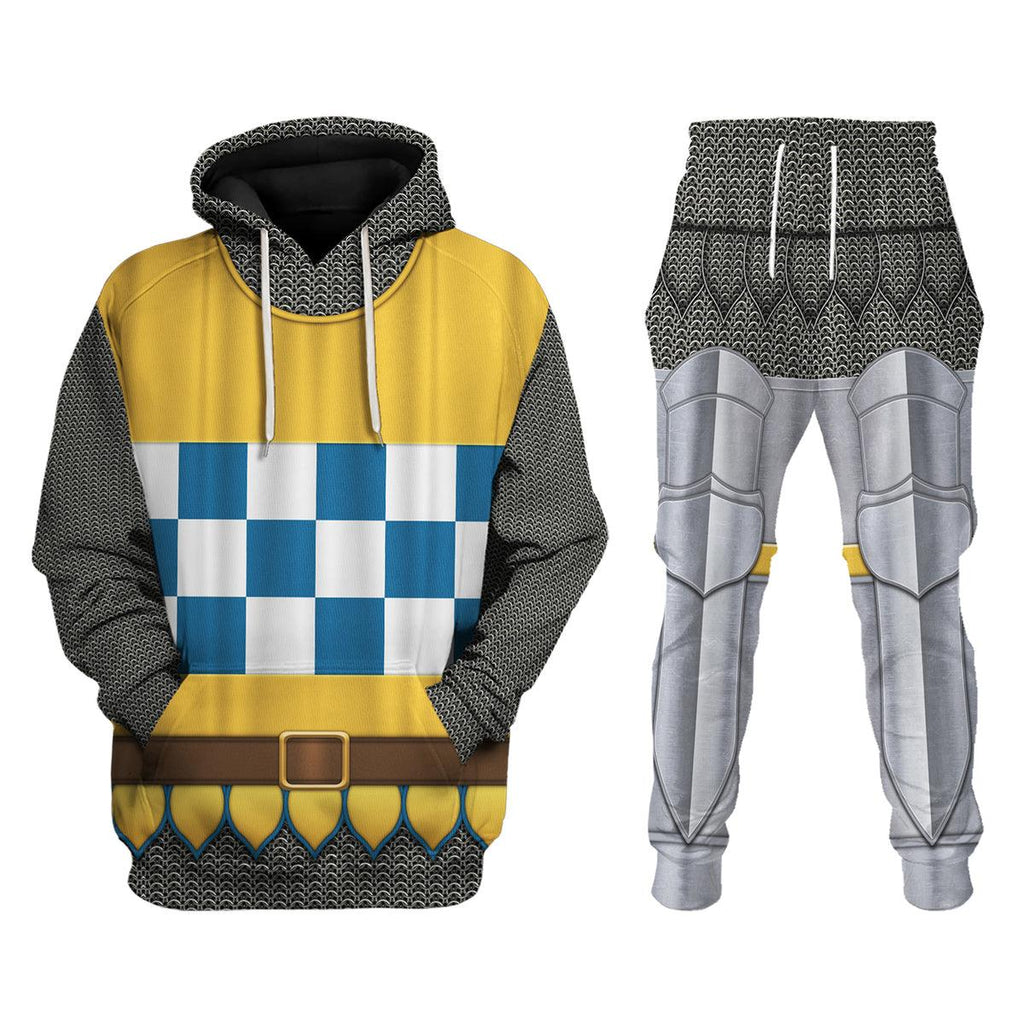 CustomsPig 14th Century German Knight Costume Hoodie Sweatshirt T-Shirt Tracksuit - CustomsPig.com