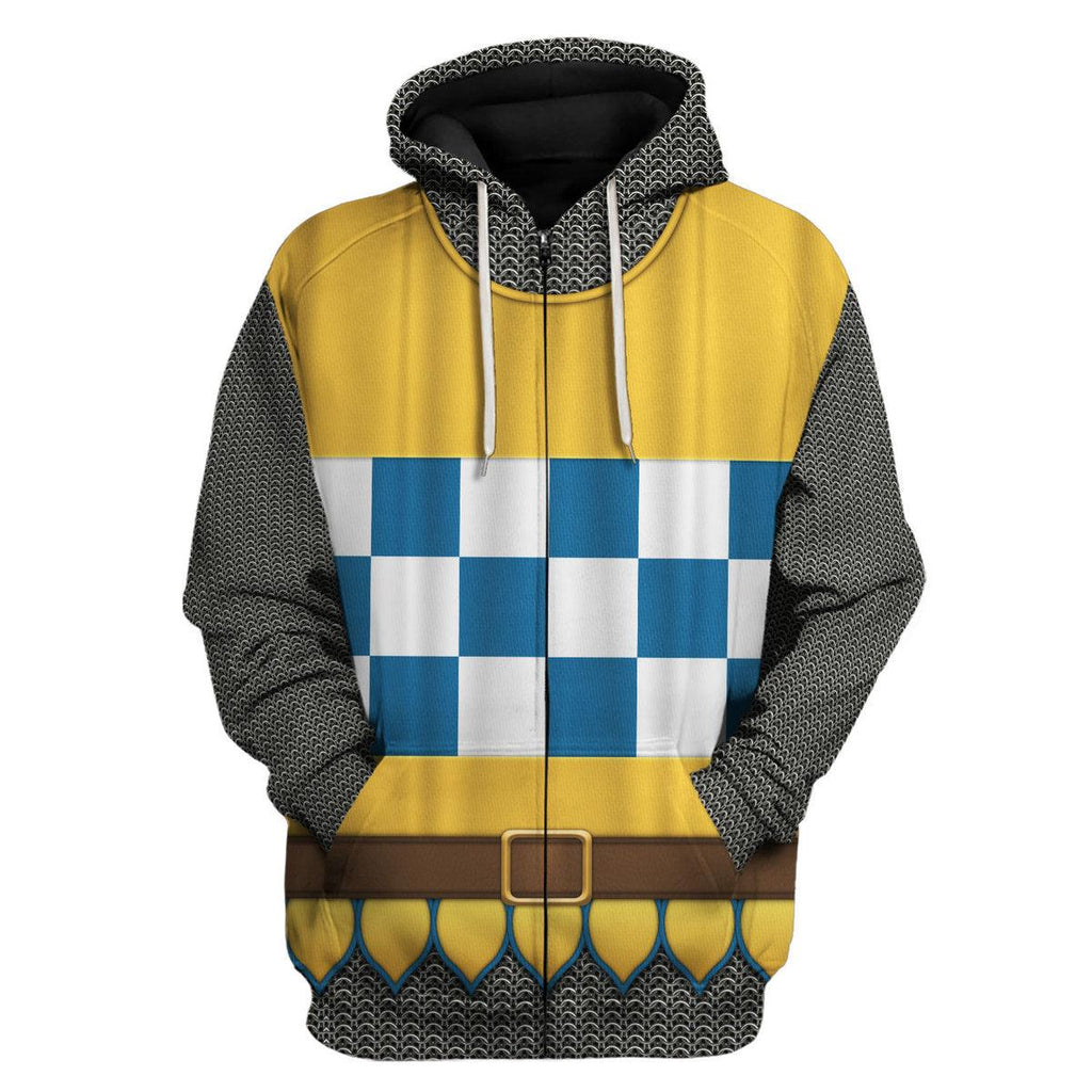 CustomsPig 14th Century German Knight Costume Hoodie Sweatshirt T-Shirt Tracksuit - CustomsPig.com