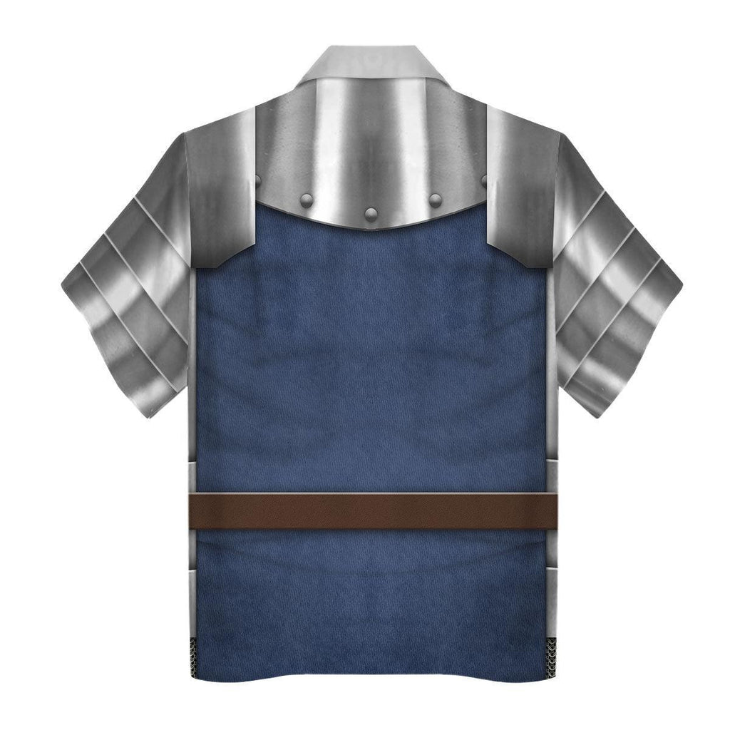 CustomsPig 15th Century French Knight Costume Hoodie Sweatshirt T-Shirt Tracksuit - CustomsPig.com