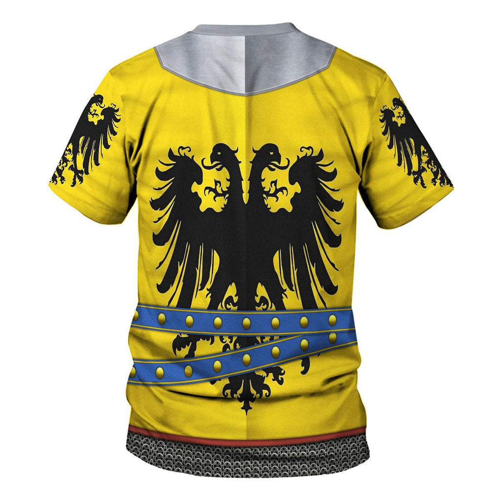 CustomsPig 15th Century Holy Roman Empire Knight Costume Hoodie Sweatshirt T-Shirt Tracksuit - CustomsPig.com