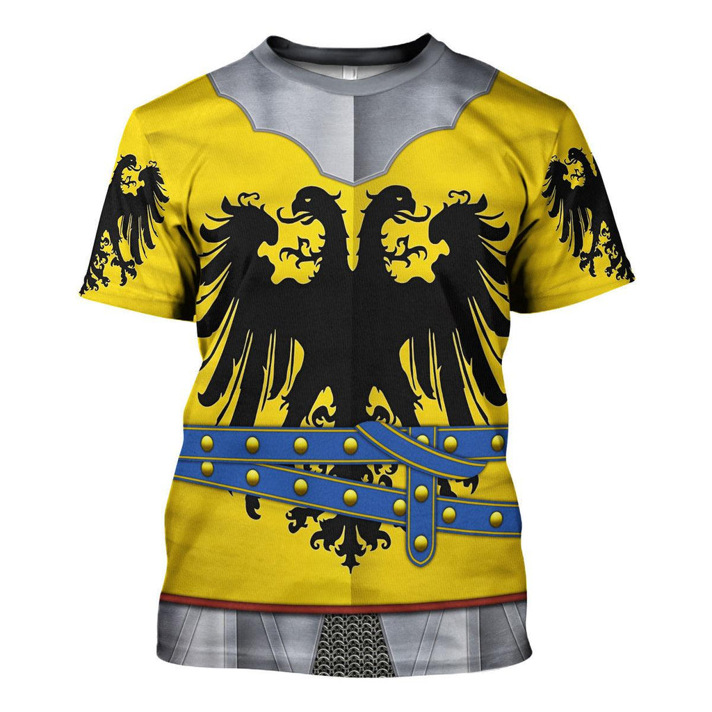 CustomsPig 15th Century Holy Roman Empire Knight Costume Hoodie Sweatshirt T-Shirt Tracksuit - CustomsPig.com