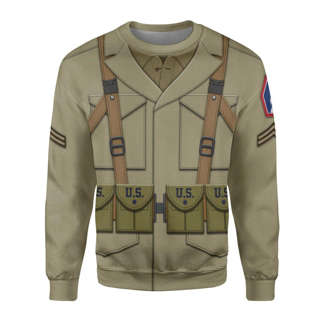  CustomsPig 442nd Infantry Regiment Corporal Costume Hoodie Sweatshirt T-Shirt Tracksuit -  CustomsPig.com