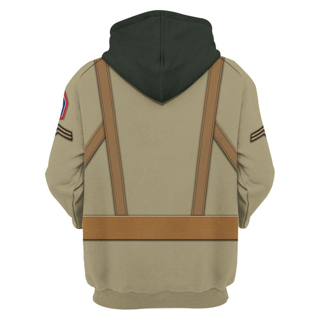  CustomsPig 442nd Infantry Regiment Corporal Costume Hoodie Sweatshirt T-Shirt Tracksuit -  CustomsPig.com