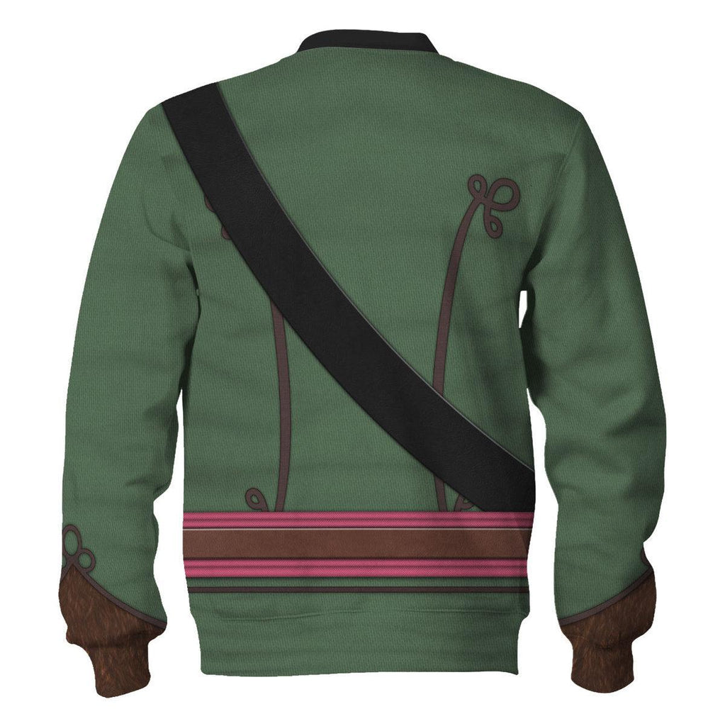 CustomsPig 95th Rifles Uniform British Army Captain All Over Print Hoodie Sweatshirt T-Shirt Tracksuit - CustomsPig.com