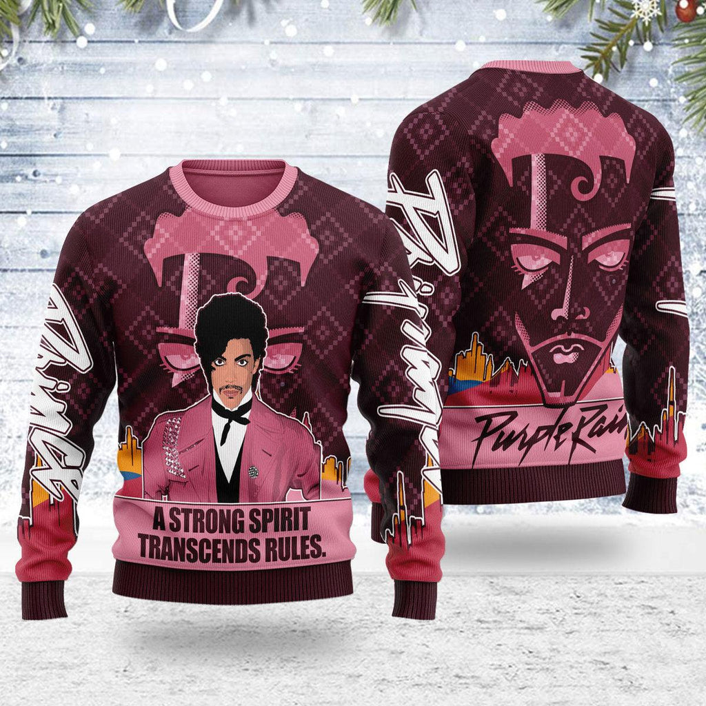 CustomsPig A Strong Spirit Transcends Rules Christmas Ugly Sweater - CustomsPig.com