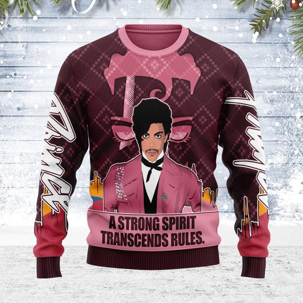 CustomsPig A Strong Spirit Transcends Rules Christmas Ugly Sweater - CustomsPig.com