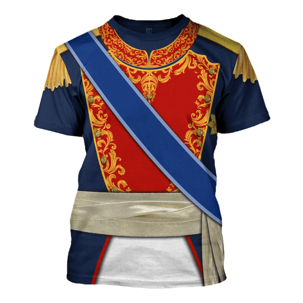  CustomsPig Agustin de Iturbide, Augustine of Mexico Costume Hoodie Sweatshirt T-Shirt Tracksuit -  CustomsPig.com