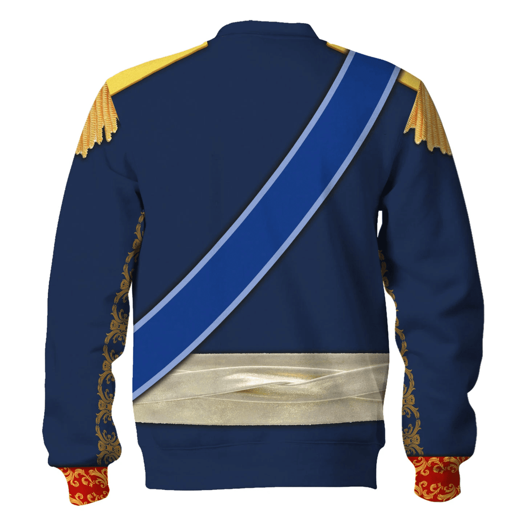  CustomsPig Agustin de Iturbide, Augustine of Mexico Costume Hoodie Sweatshirt T-Shirt Tracksuit -  CustomsPig.com