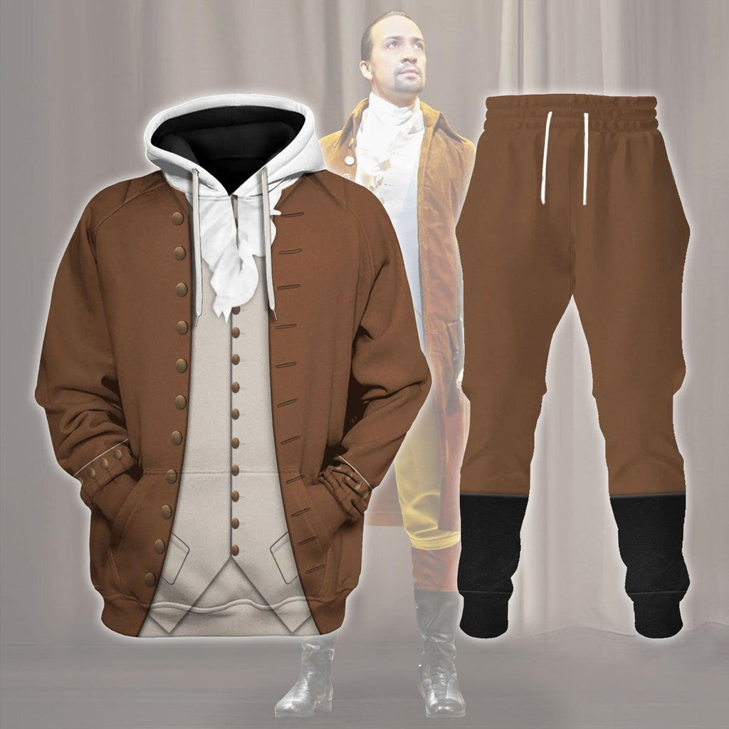  CustomsPig Alexander Hamilton Costume Hoodie Sweatshirt T-Shirt Tracksuit -  CustomsPig.com