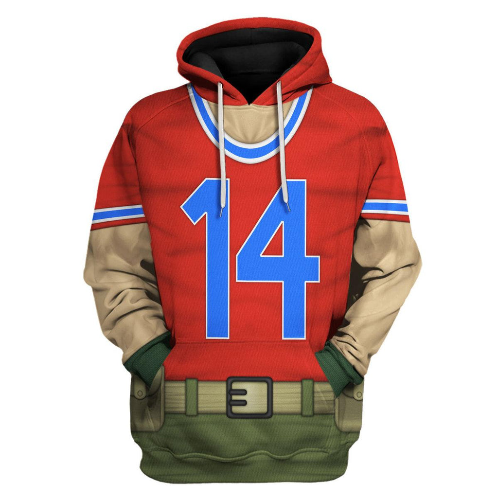 CustomsPig Bazooka Costumes Hoodie Sweatshirt T-Shirt - DucG