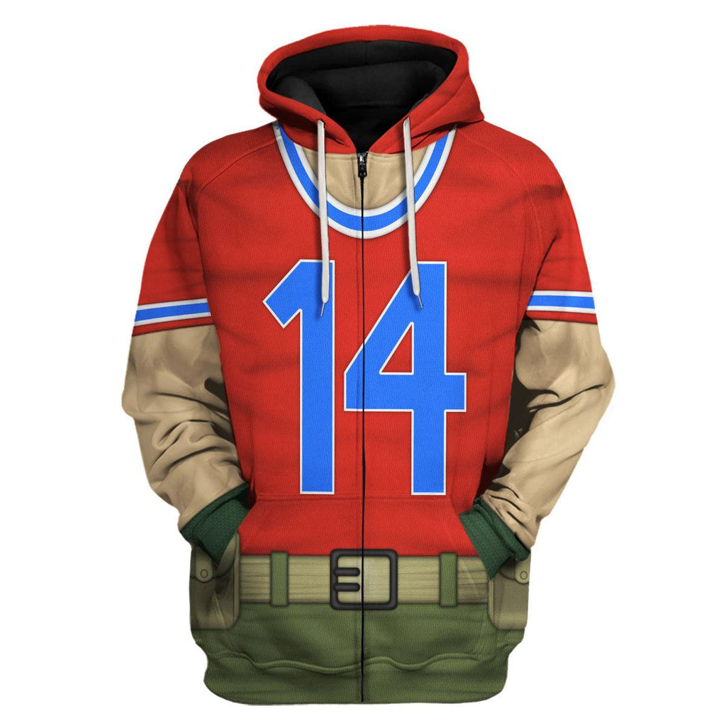 CustomsPig Bazooka Costumes Hoodie Sweatshirt T-Shirt - DucG