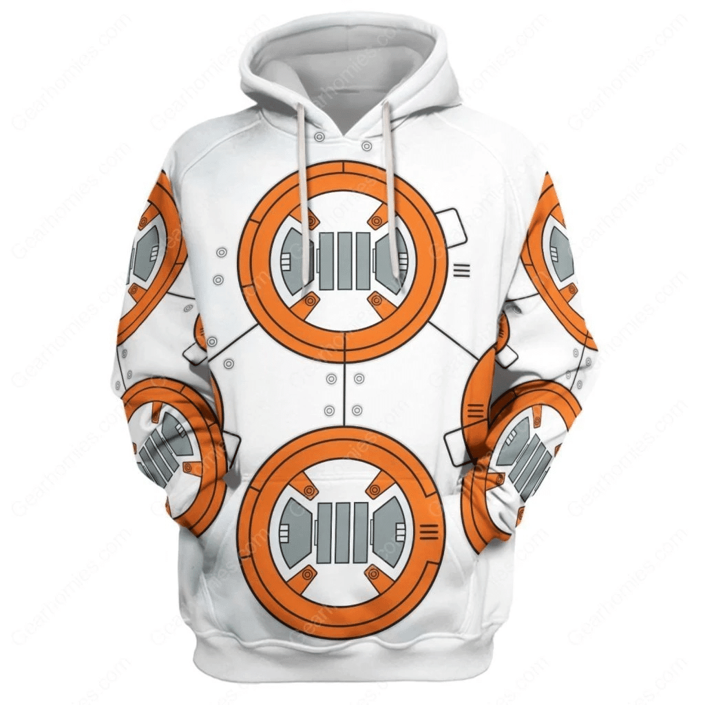  CustomsPig BB 8 Robot Costume Hoodie Sweatshirt T-Shirt Sweatpants -  CustomsPig.com