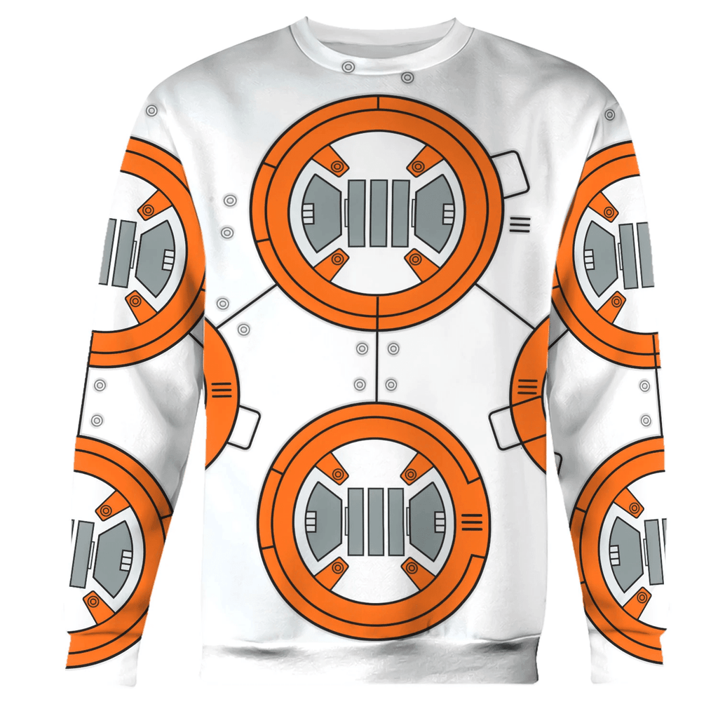  CustomsPig BB 8 Robot Costume Hoodie Sweatshirt T-Shirt Sweatpants -  CustomsPig.com