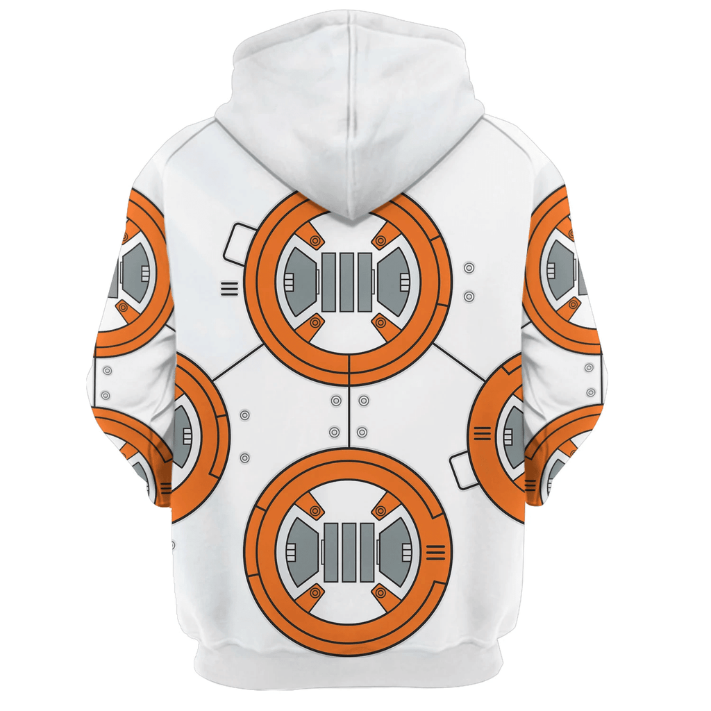  CustomsPig BB 8 Robot Costume Hoodie Sweatshirt T-Shirt Sweatpants -  CustomsPig.com