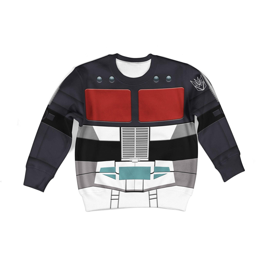  CustomsPig Black Convoy Kid Costume Cosplay Hoodie Sweatshirt T-Shirt -  CustomsPig.com