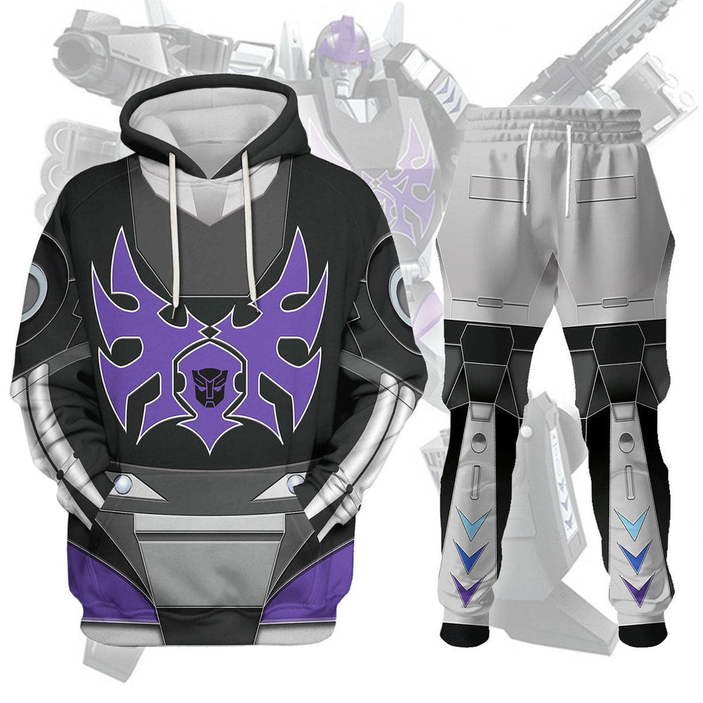  CustomsPig Black Hot Rodimus Costume Cosplay Hoodie Tracksuit -  CustomsPig.com