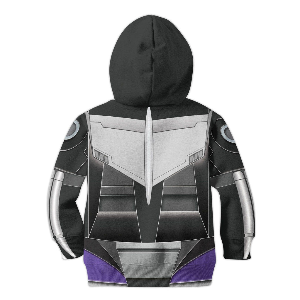  CustomsPig Black Hot Rodimus Kid Costume Cosplay Hoodie Sweatshirt T-Shirt -  CustomsPig.com