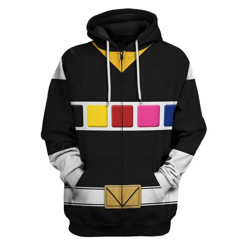 CustomsPig Black Space Ranger Hoodies Sweatshirt T-shirt Hawaiian Tracksuit - CustomsPig.com