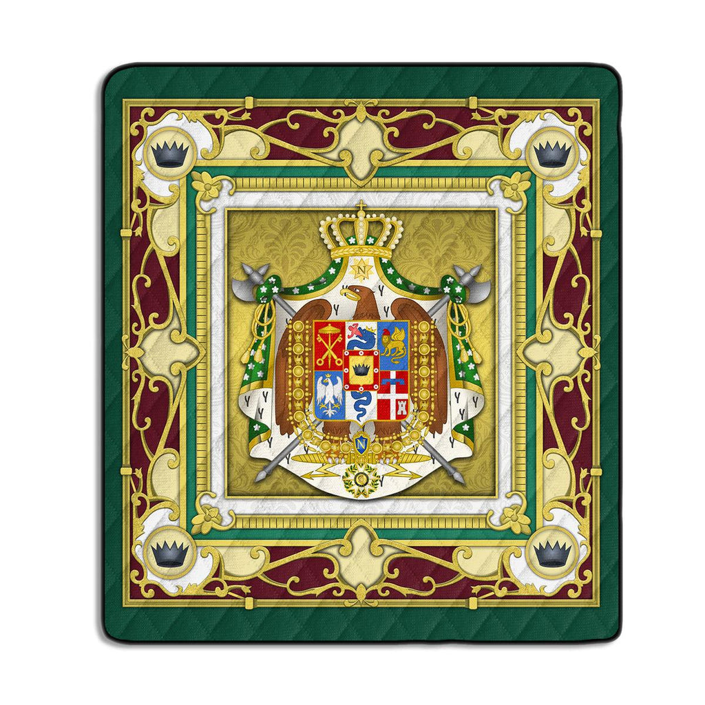 CustomsPig Blanket Kingdom of Italy (Napoleonic) Coat of Arms Quilt - CustomsPig.com