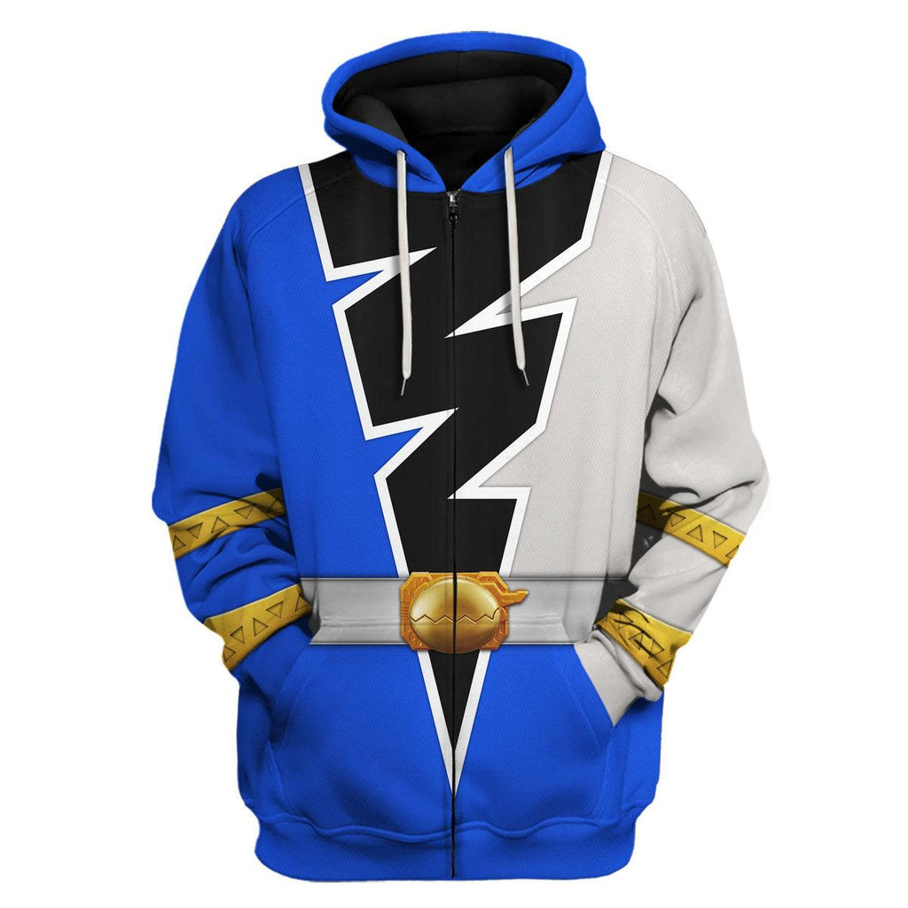 CustomsPig Blue Ollie Ranger Dino Fury Hoodies Sweatshirt T-Shirt Zip Hoodies Sweatpants - CustomsPig.com