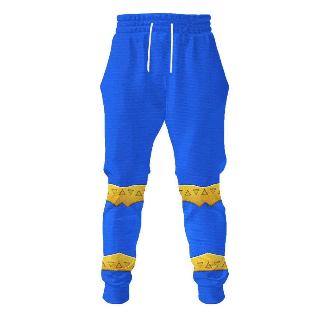 CustomsPig Blue Ollie Ranger Dino Fury Hoodies Sweatshirt T-Shirt Zip Hoodies Sweatpants - CustomsPig.com