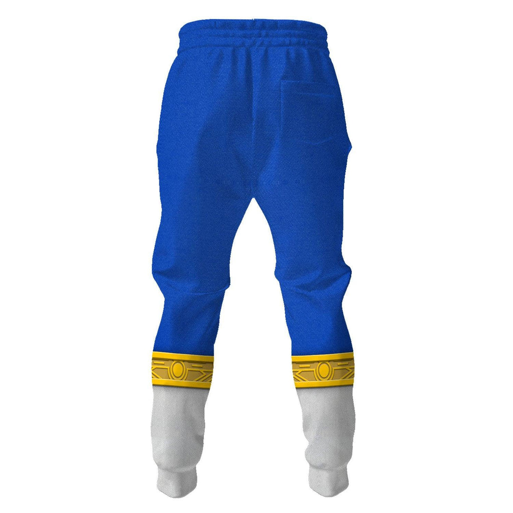 CustomsPig Blue Power Rangers Zeo Hockey Jersey -  CustomsPig.com