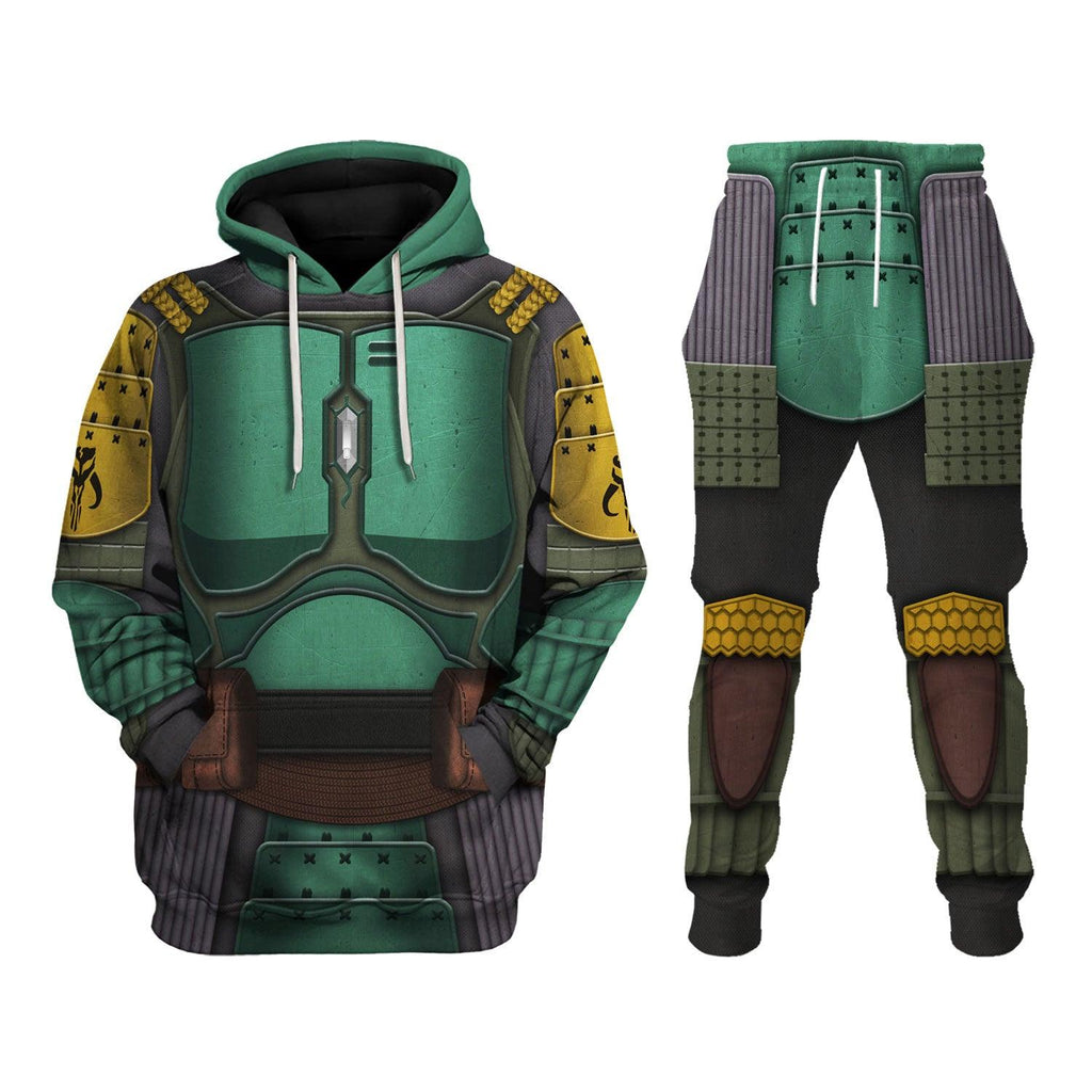  CustomsPig Boba Fet Samurai Costume Hoodie Sweatshirt T-Shirt Sweatpants -  CustomsPig.com