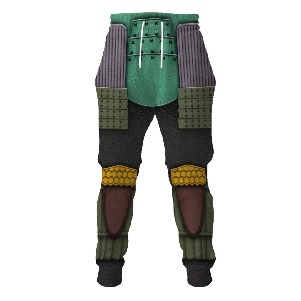  CustomsPig Boba Fet Samurai Costume Hoodie Sweatshirt T-Shirt Sweatpants -  CustomsPig.com