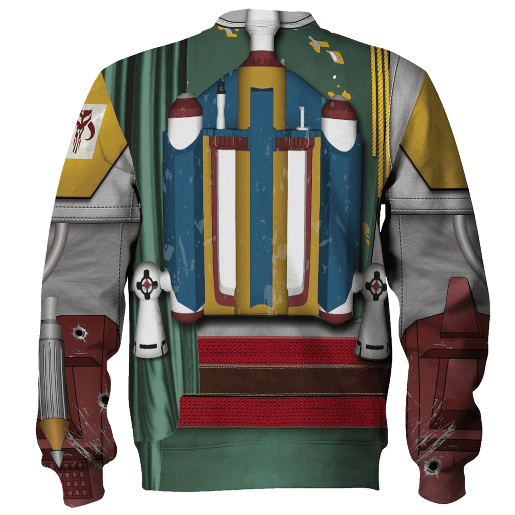  CustomsPig Boba Fett Costume Hoodie Sweatshirt T-Shirt Sweatpants -  CustomsPig.com