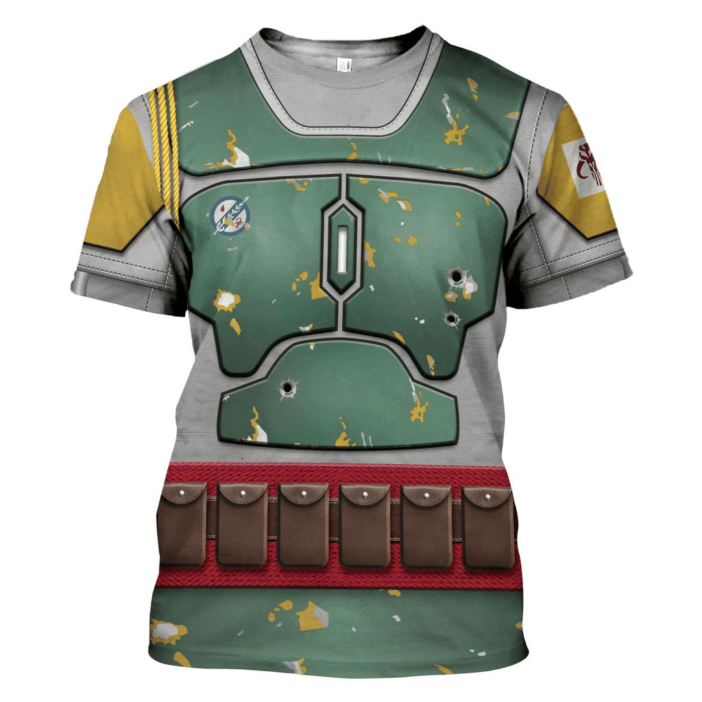  CustomsPig Boba Fett Costume Hoodie Sweatshirt T-Shirt Sweatpants -  CustomsPig.com