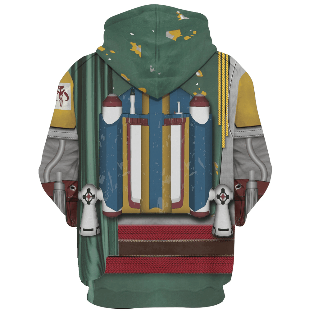  CustomsPig Boba Fett Costume Hoodie Sweatshirt T-Shirt Sweatpants -  CustomsPig.com