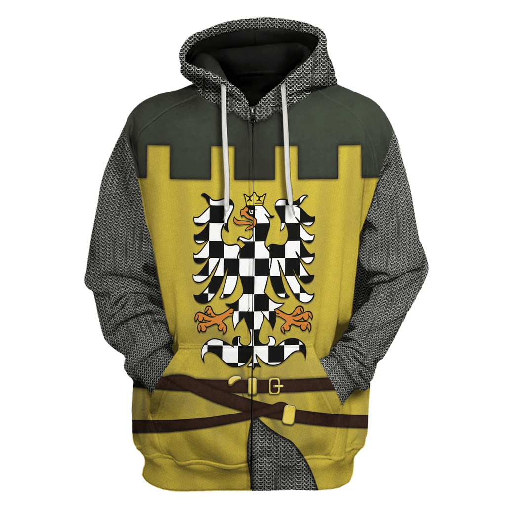  CustomsPig Bohemian Knight Costume Hoodie Sweatshirt T-Shirt Tracksuit -  CustomsPig.com