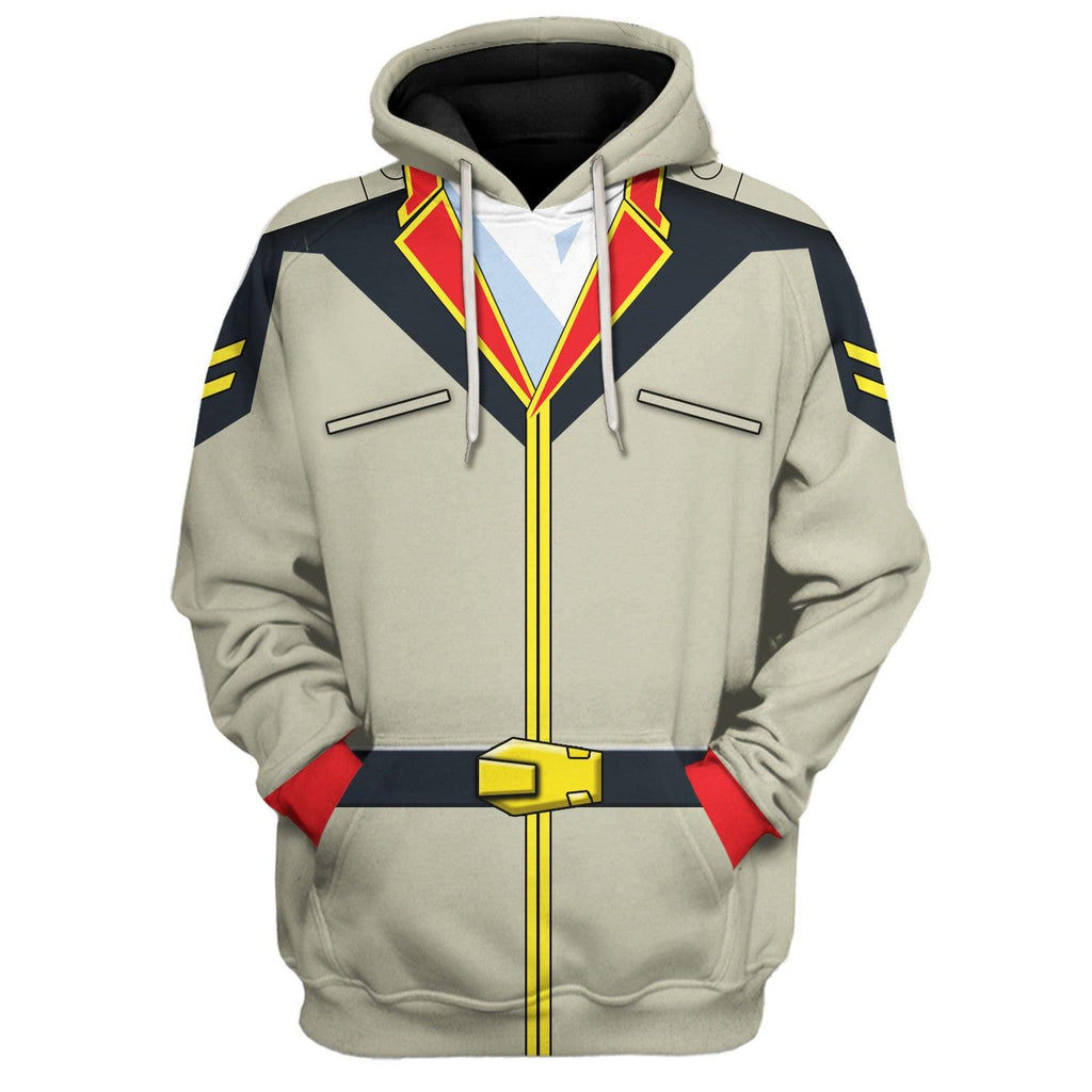 CustomsPig Bright Noa Mobile Suit Gundam Costume All Over Print Tracksuit Hoodie - CustomsPig