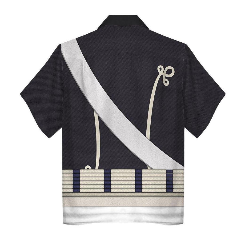 CustomsPig British 18th Hussar-Full Dress (1806-1815) Uniform All Over Print Hoodie Sweatshirt T-Shirt Tracksuit - CustomsPig.com