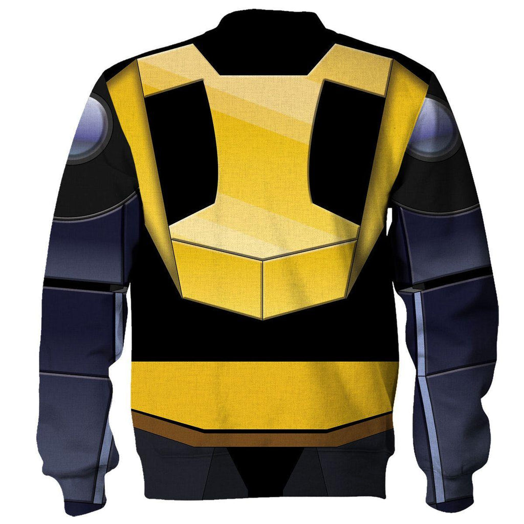  CustomsPig Bumblebee Costume Cosplay Hoodie Tracksuit -  CustomsPig