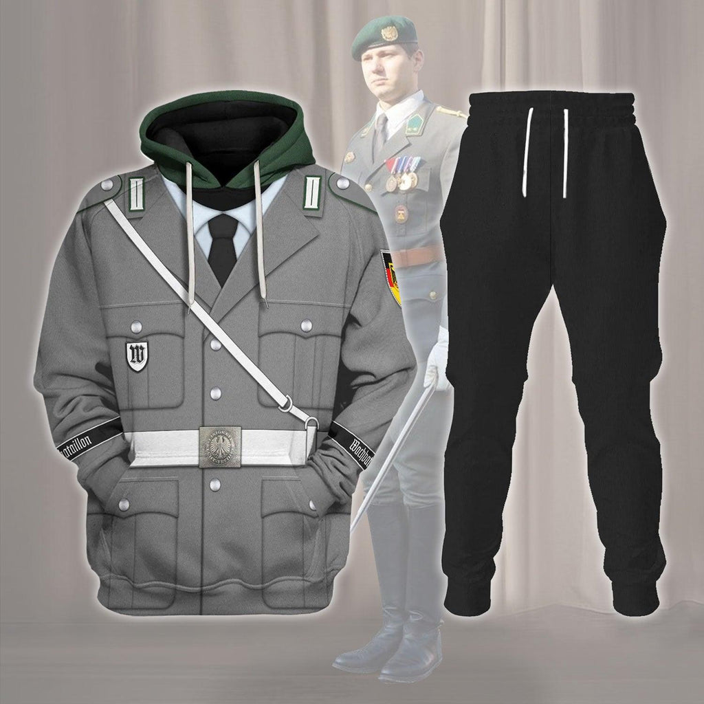  CustomsPig Bundeswehr Wachbataillon Hauptgefreiter Costume Hoodie Sweatshirt T-Shirt Tracksuit -  CustomsPig.com