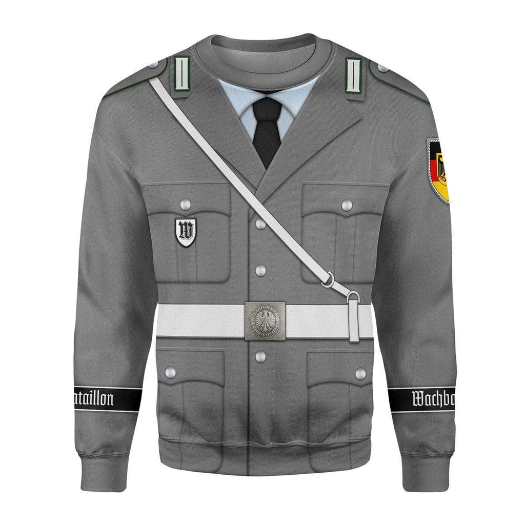  CustomsPig Bundeswehr Wachbataillon Hauptgefreiter Costume Hoodie Sweatshirt T-Shirt Tracksuit -  CustomsPig.com