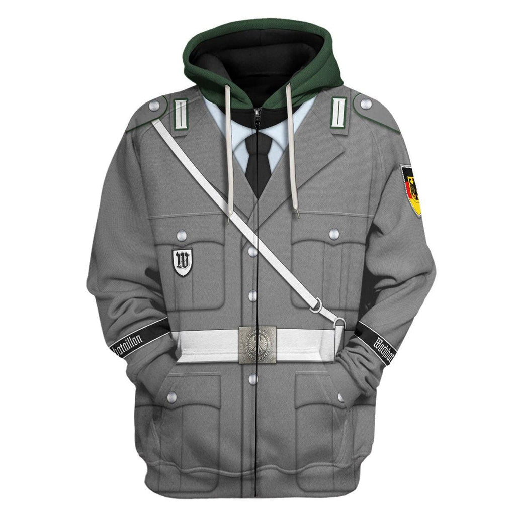  CustomsPig Bundeswehr Wachbataillon Hauptgefreiter Costume Hoodie Sweatshirt T-Shirt Tracksuit -  CustomsPig.com