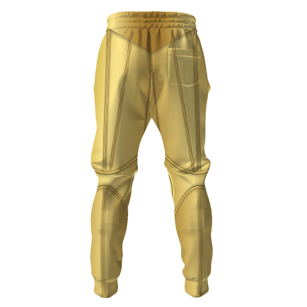  CustomsPig C-3PO Costume Hoodie Sweatshirt T-Shirt Sweatpants -  CustomsPig.com