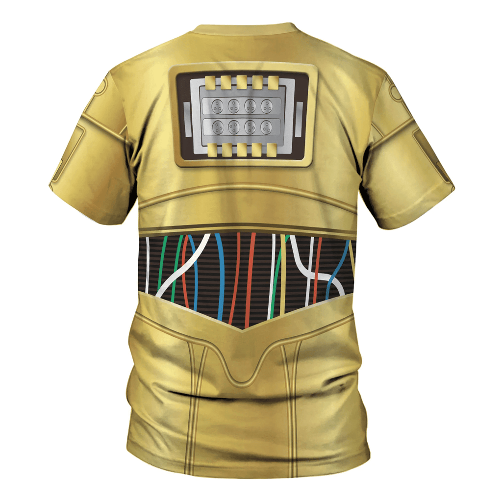  CustomsPig C-3PO Costume Hoodie Sweatshirt T-Shirt Sweatpants -  CustomsPig.com