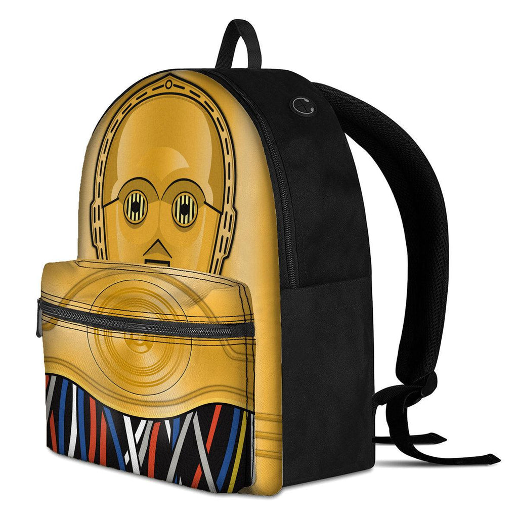 CustomsPig C-3PO Custom Backpack - DucG