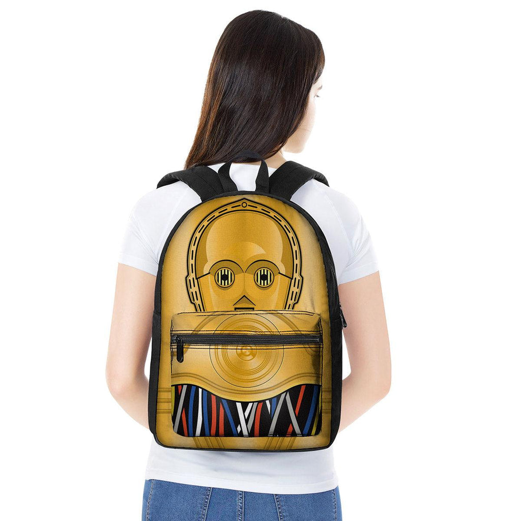 CustomsPig C-3PO Custom Backpack - DucG