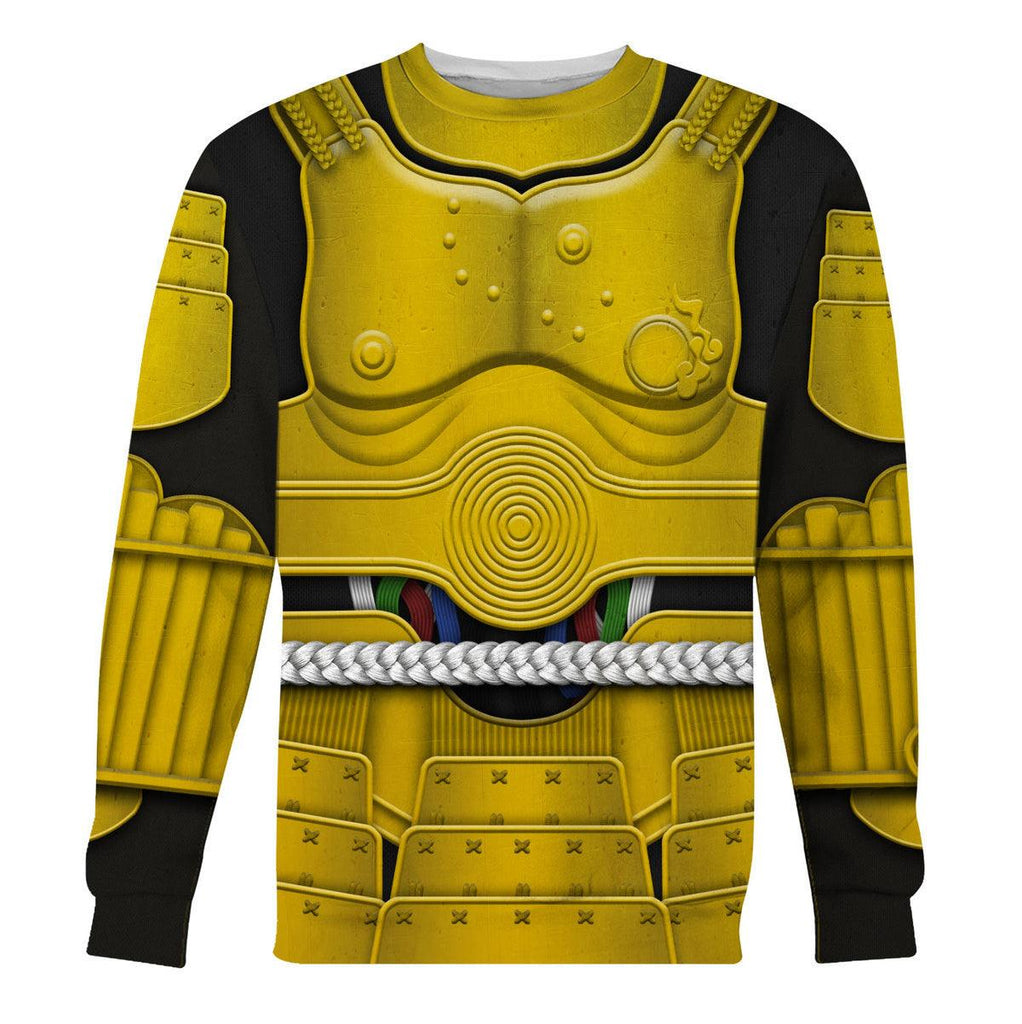  CustomsPig C-3PO Samurai Costume Hoodie Sweatshirt T-Shirt Sweatpants -  CustomsPig.com