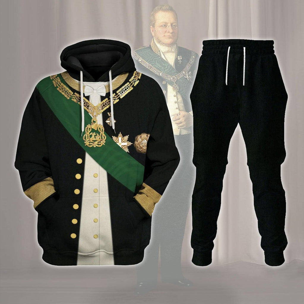  CustomsPig Camillo Benso, Count of Cavour Hoodie Sweatshirt T-Shirt Tracksuit -  CustomsPig.com