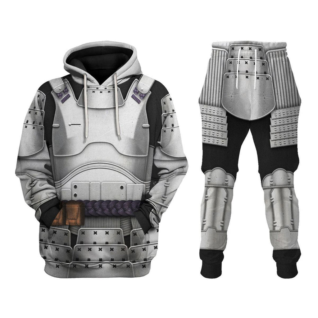  CustomsPig Captain Phasma Samurai Costume Hoodie Sweatshirt T-Shirt Sweatpants -  CustomsPig.com