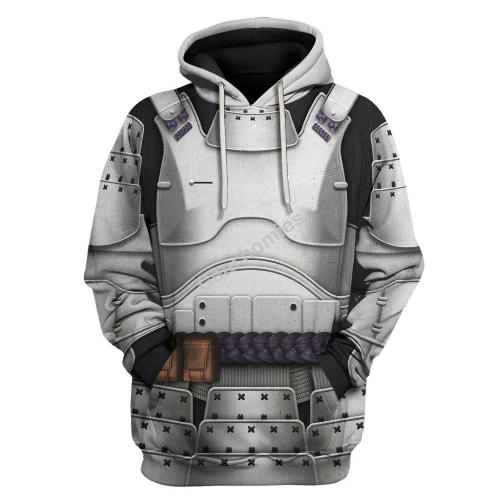  CustomsPig Captain Phasma Samurai Costume Hoodie Sweatshirt T-Shirt Sweatpants -  CustomsPig.com