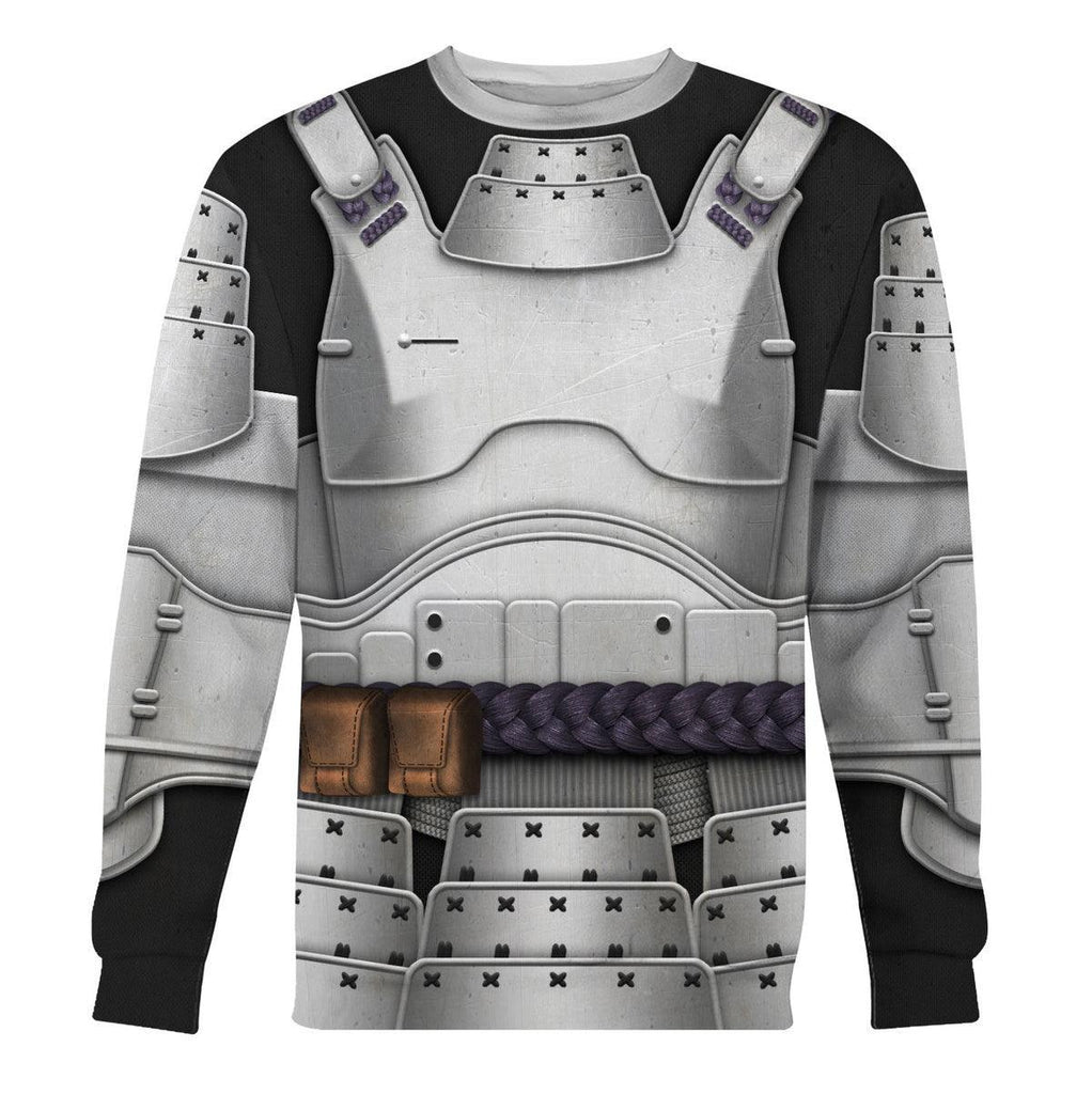  CustomsPig Captain Phasma Samurai Costume Hoodie Sweatshirt T-Shirt Sweatpants -  CustomsPig.com