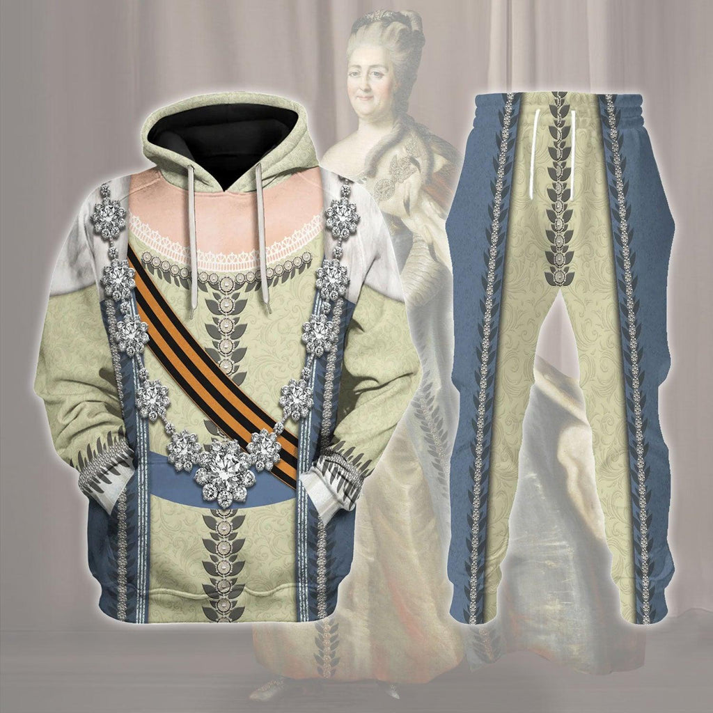  CustomsPig Catherine II, Catherine the Great Hoodie Sweatshirt T-Shirt Tracksuit -  CustomsPig.com