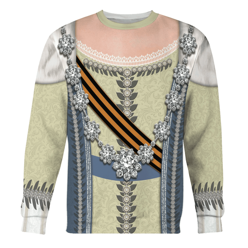  CustomsPig Catherine II, Catherine the Great Hoodie Sweatshirt T-Shirt Tracksuit -  CustomsPig.com